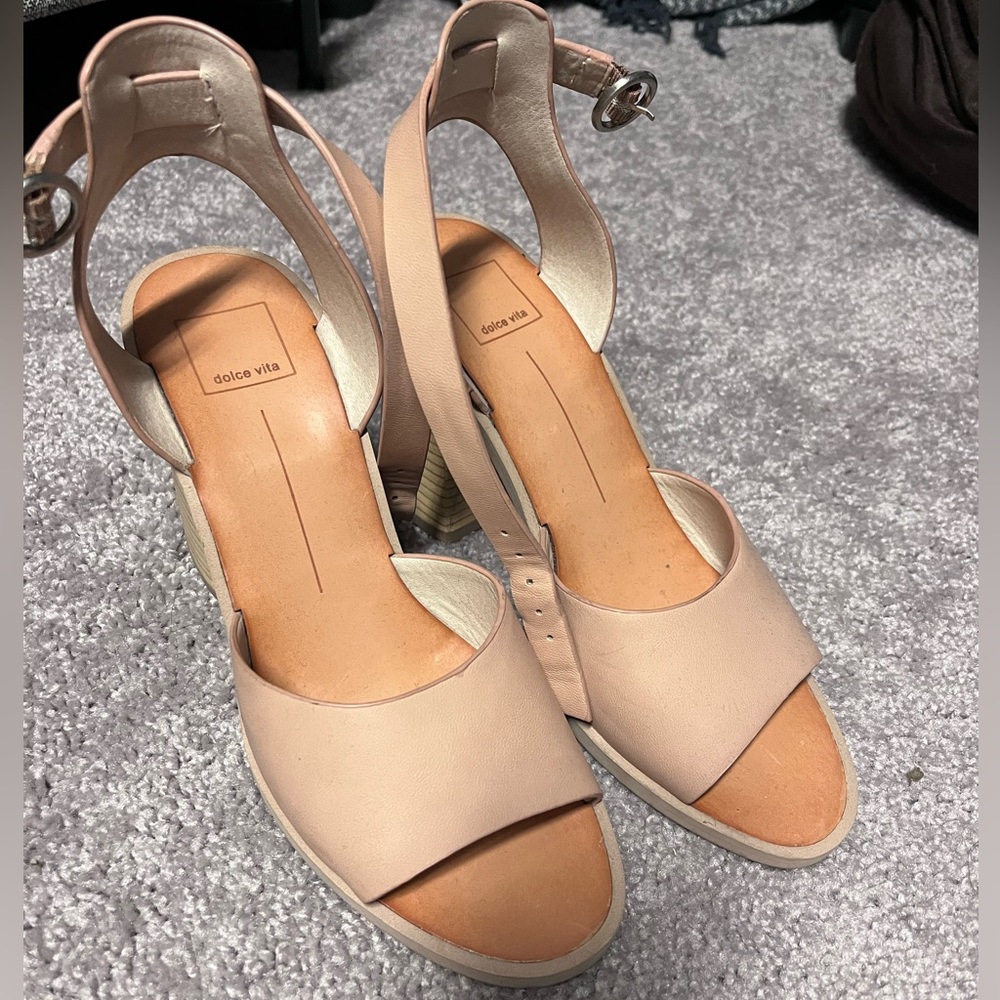 Dolce Vita Aiden ankle strap  block heel